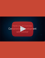 Containerized Development with Docker